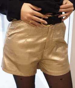 Jupes / Shorts>La boutique de Lilie SHORT TROUDY Dore