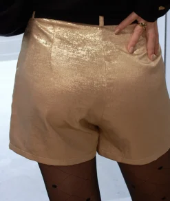 Jupes / Shorts>La boutique de Lilie SHORT TROUDY Dore