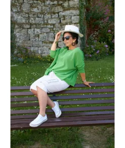 Jupes / Shorts>La boutique de Lilie SHORT YARA Blanc