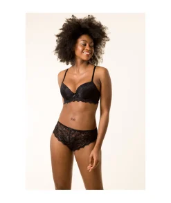 Lingerie & Bain>La boutique de Lilie SOUTIEN GORGE BRANDY Noir