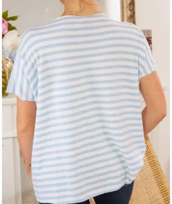 T-shirts>La boutique de Lilie TEE-SHIRT CALIFORNIA Bleuciel