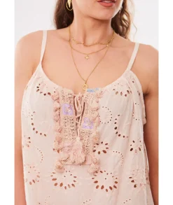 Tops / Blouses>La boutique de Lilie TOP AMELIANA Rosepoudre