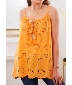 Tops / Blouses>La boutique de Lilie TOP AMELIANA Orange