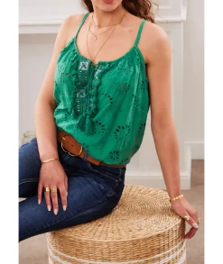 Tops / Blouses>La boutique de Lilie TOP AMELIANA Vert