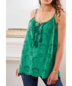 Tops / Blouses>La boutique de Lilie TOP AMELIANA Vert