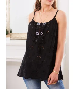 Tops / Blouses>La boutique de Lilie TOP AMELIANA Noir