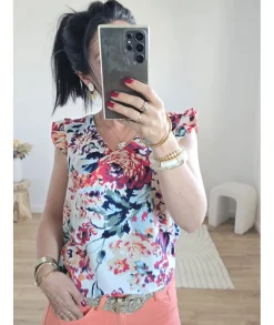 Tops / Blouses>La boutique de Lilie TOP BRIDGET Blanc