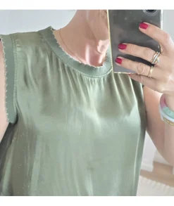 Tops / Blouses>La boutique de Lilie TOP DARYL Kaki
