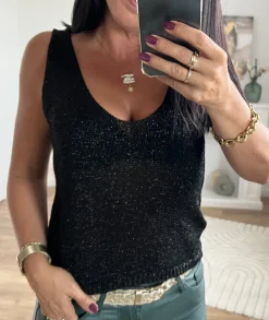 Tops / Blouses>La boutique de Lilie TOP EWENA II Noir