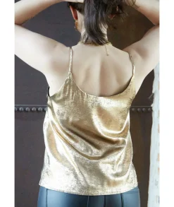Tops / Blouses>La boutique de Lilie TOP GABILA Bronze