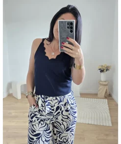 Tops / Blouses>La boutique de Lilie TOP JENAH II Marine
