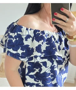 Tops / Blouses>La boutique de Lilie TOP LADISLAS Bleu