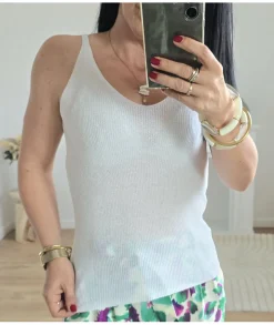 Tops / Blouses>La boutique de Lilie TOP LILWENN Blanc