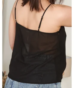 Tops / Blouses>La boutique de Lilie TOP LOLITA Noir