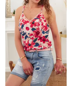 Tops / Blouses>La boutique de Lilie TOP OLGA Rose