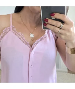 Tops / Blouses>La boutique de Lilie TOP ROSY Rose