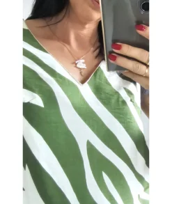 Tops / Blouses>La boutique de Lilie TOP SAMANTHA Vert
