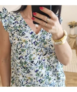 Tops / Blouses>La boutique de Lilie TOP TALIA Vert