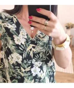 Tops / Blouses>La boutique de Lilie TOP TOSCANE Noir