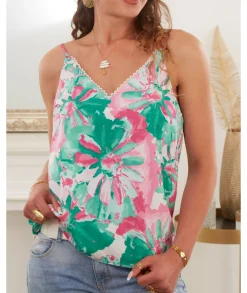 Tops / Blouses>La boutique de Lilie TOP ZOE Vert