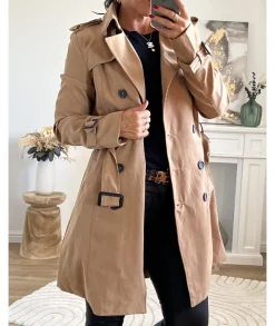 Manteaux|Vestes>La boutique de Lilie TRENCH JONATHAN Taupe