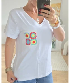 T-shirts>La boutique de Lilie T-SHIRT DJEBRILIA Blanc