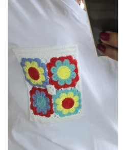 T-shirts>La boutique de Lilie T-SHIRT DJEBRILIA Blanc