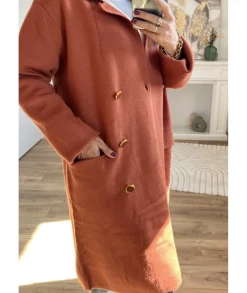 Vestes>La boutique de Lilie VESTE ADRIEN Rouille
