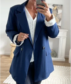 Vestes>La boutique de Lilie VESTE ASHLEY Marine