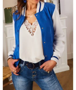 Vestes>La boutique de Lilie VESTE CARLA ELECTRIQUE Bleu