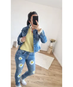 Vestes>La boutique de Lilie VESTE EN AMANDA Jeans