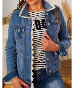 Vestes>La boutique de Lilie VESTE EN DORIA Jeans