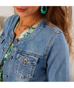Vestes>La boutique de Lilie VESTE EN GAELLE Jeans