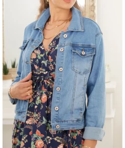 Vestes>La boutique de Lilie VESTE EN LESLIE Jeans