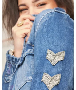 Vestes>La boutique de Lilie VESTE EN MARTINA Jeans