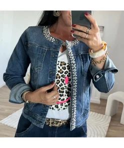 Vestes>La boutique de Lilie VESTE EN MARYLENE Jeans