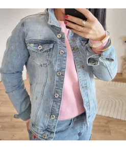 Vestes>La boutique de Lilie VESTE EN OLYMPE Jeans