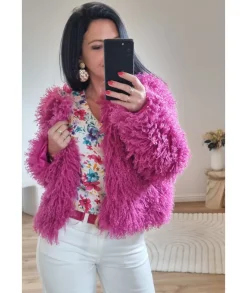 Vestes>La boutique de Lilie VESTE KARMEN Fushia
