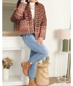 Vestes>La boutique de Lilie VESTE KLARISSE Camel
