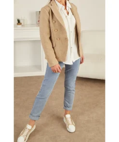 Vestes>La boutique de Lilie VESTE LENAIG Camel