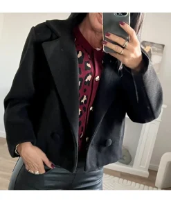 Vestes>La boutique de Lilie VESTE LEON Noir