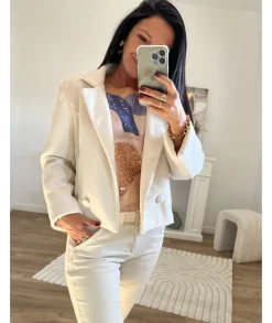 Vestes>La boutique de Lilie VESTE LEON Beige