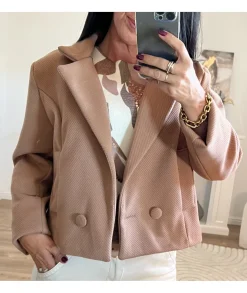 Vestes>La boutique de Lilie VESTE LEON Taupe