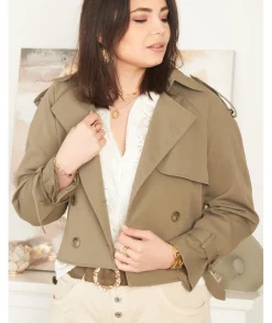 Vestes>La boutique de Lilie VESTE MANON Kaki