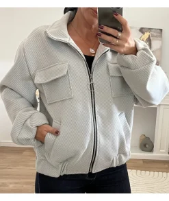 Vestes>La boutique de Lilie VESTE MATHIEU Gris