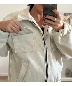 Vestes>La boutique de Lilie VESTE MATHIEU Beige