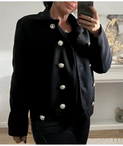 Vestes>La boutique de Lilie VESTE MATHIS Noir