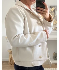 Vestes>La boutique de Lilie VESTE MATHIS Beige