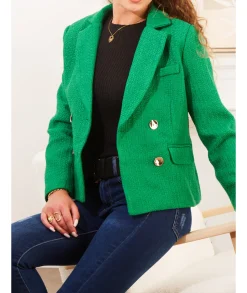 Vestes>La boutique de Lilie VESTE NINA Vert
