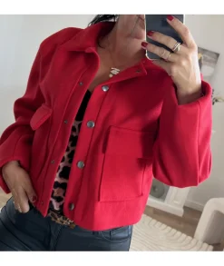Vestes>La boutique de Lilie VESTE NOE Rouge